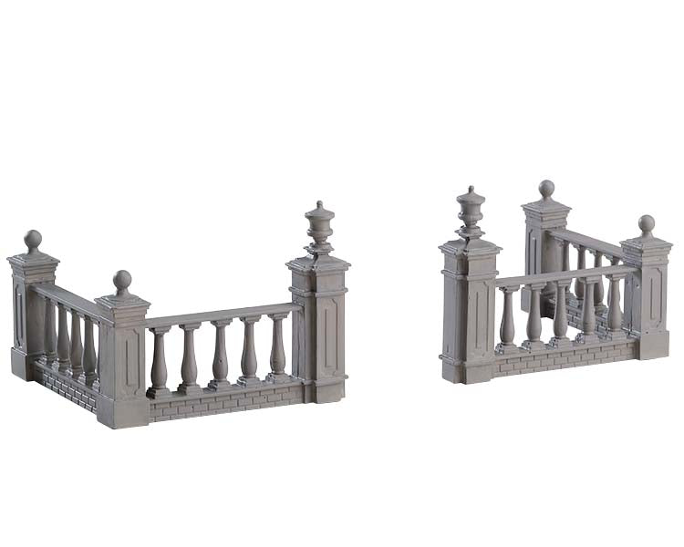 LEMAX Plaza Fence, set of 4 #74237